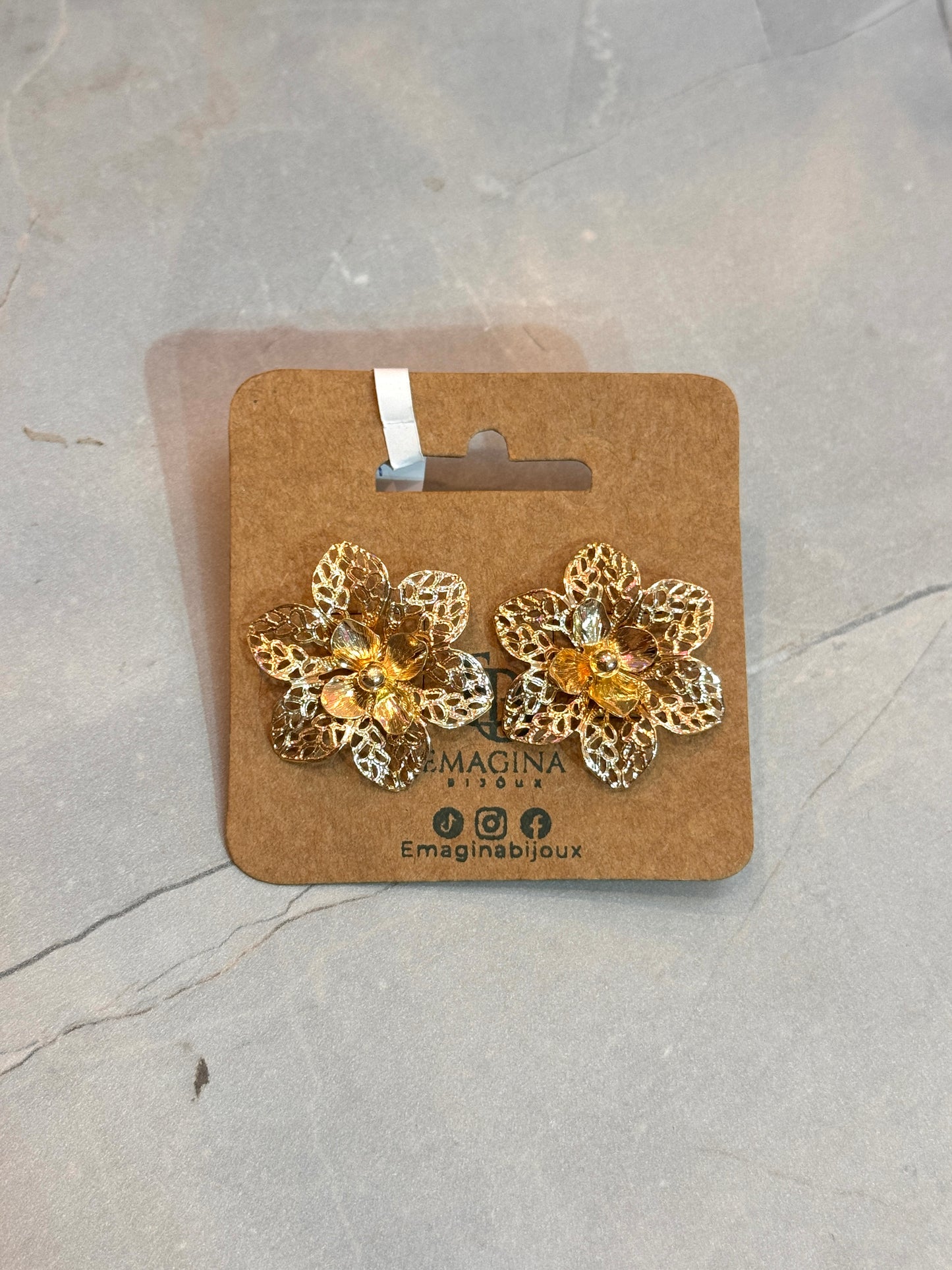 Aretes diseños de Flor