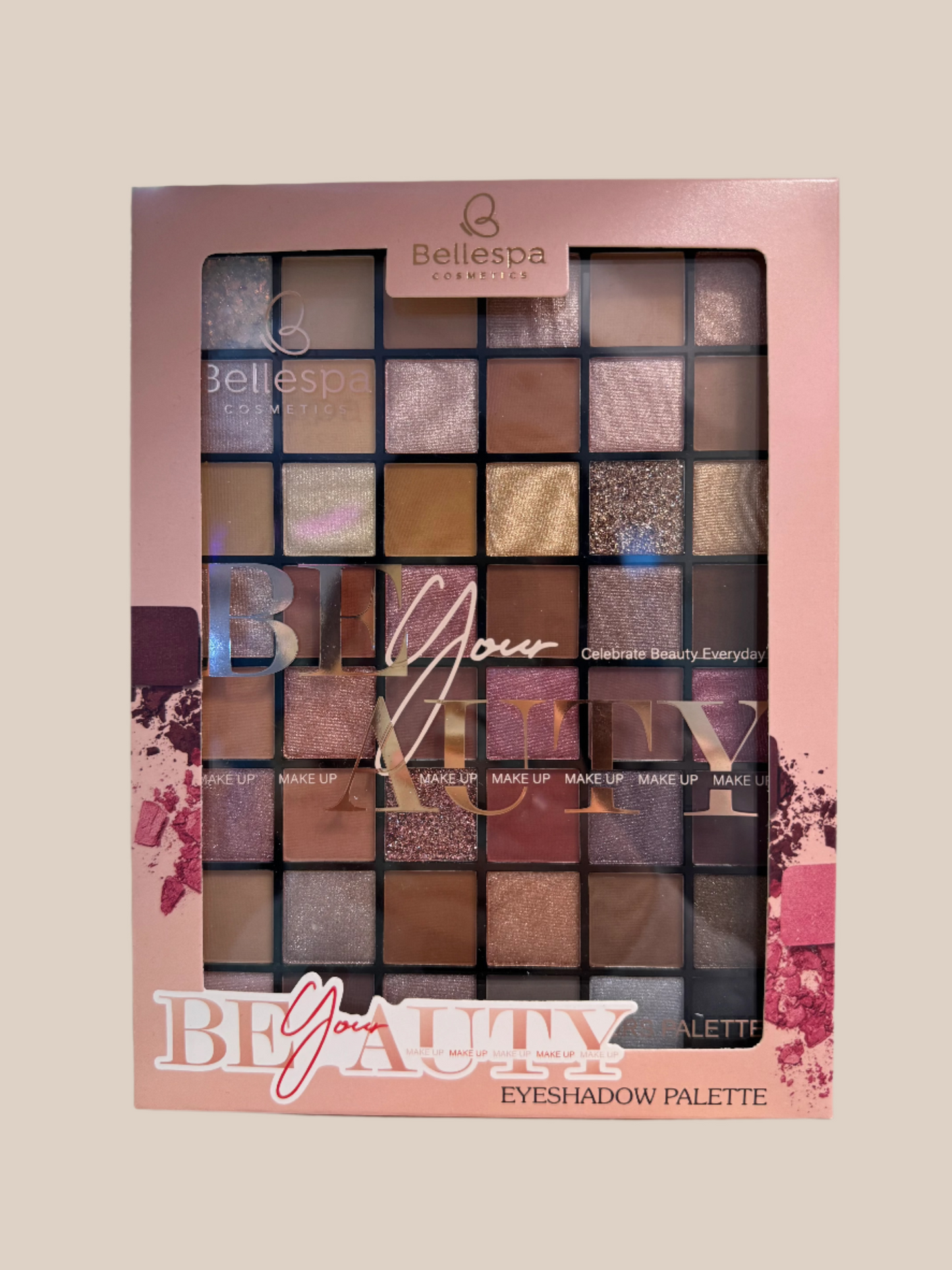 Paleta de Sombras 48 tonos - Bellespa